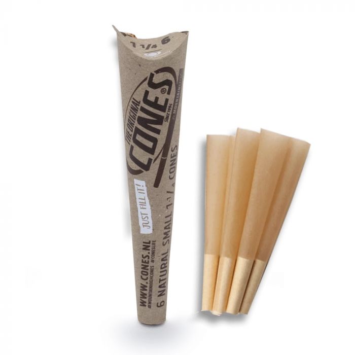 Cones Natural Paper Pack Small 1 1/4 Pre-Rolled Cones main product photo
