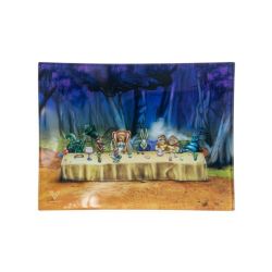 V Syndicate Small Glass Rolling Tray | Alice Tea Party