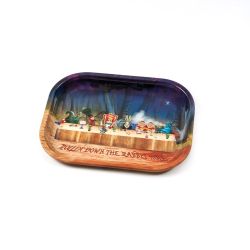 V Syndicate 18x14 Metal Rolling Tray | Alice Dinner