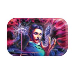 V Syndicate 27x16 Metal Rolling Tray | High Voltage