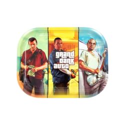 V Syndicate 18x14 Metal Rolling Tray | Grand Dank Auto