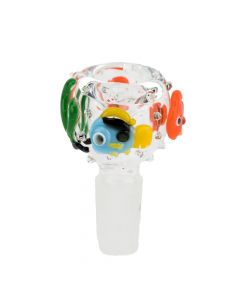 Empire Glassworks Under The Sea Bowl | side view 1