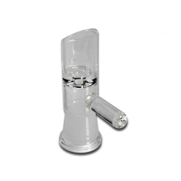 D&K 14mm Glass Bong Slide Rainbow Color Metal Joint Piece For