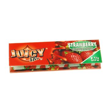 Juicy Jay's Strawberry Regular Size Rolling Papers - Single Pack