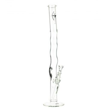 G-Spot Glass Large Aboriginal Bong with Solid Tank Joint | 60 cm - Side View 1