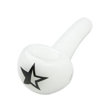 Famous X Taster Hand Pipe | White 