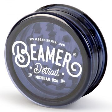 Beamer 63mm Detroit Logo Design Virgin Acrylic Grinder | black