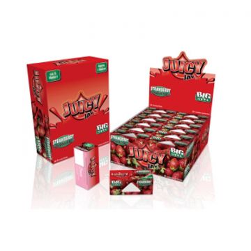 Juicy Jay's Rolls Strawberry Rolling Paper - Box of 24 Rolls