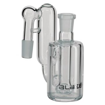 Blaze Glass – Recycler Precooler with Showerhead Diffuser – 90 Degree Joint - 14.5mm