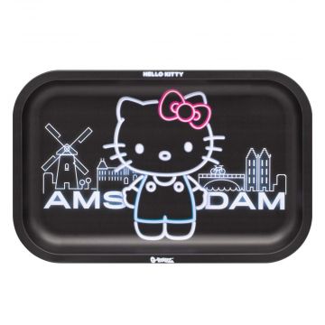 G-Rollz Hello Kitty Neon Amsterdam Rolling Tray