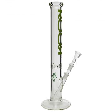 ROOR Icemaster Bong 7.0mm | Green Logo | 45cm - Side View 1