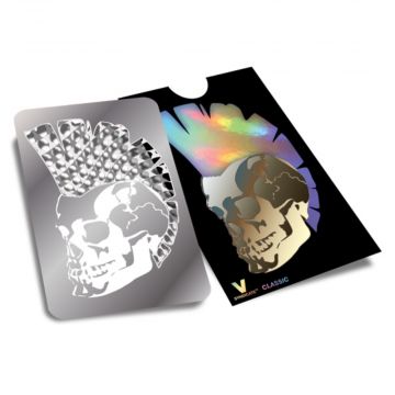 V Syndicate Grinder Card | Mohawk Skull