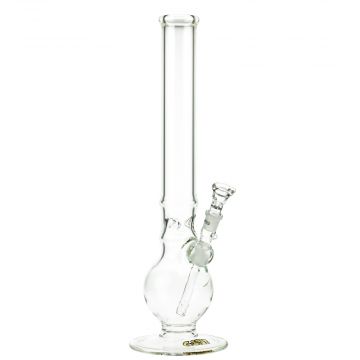 G-Spot Glass Bubble Ice Bong with Real Gold Logo | 50cm - Side View 1