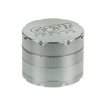 G-Spot - Aluminum Magnetic Herb Grinder - 4-part - 50mm - Silver 