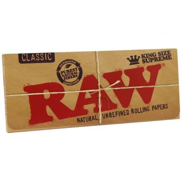 RAW Classic King Size Supreme Rolling Papers 