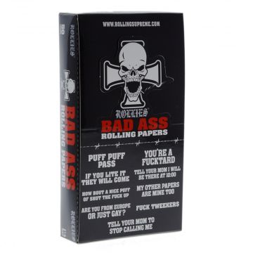 Bad Ass - 1 1/4 Rolling Papers - Box of 24 Packs