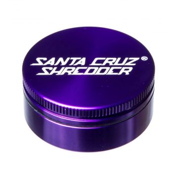 Santa Cruz Shredder Aluminum Herb Grinder | Medium | 2-Part | Purple