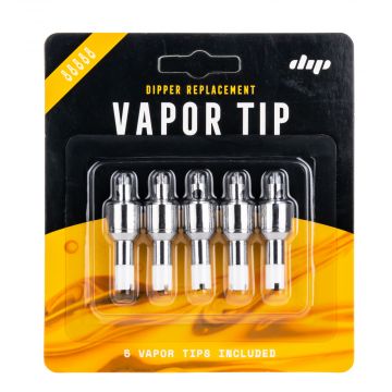 Dip Devices Dipper Replacement Vapor Tip Atomizer | Pack of 5