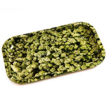 V Syndicate 27x16 Metal Rolling Tray | Buds